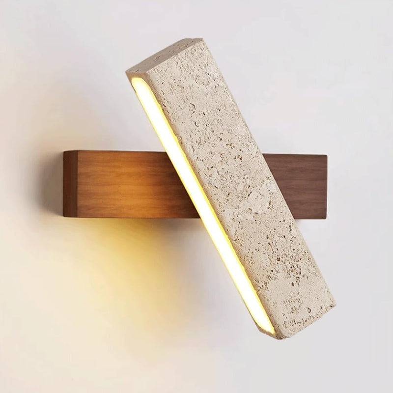 Travertine Wall Lamp