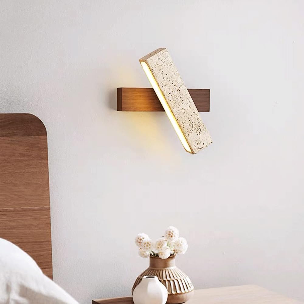 Travertine Wall Lamp