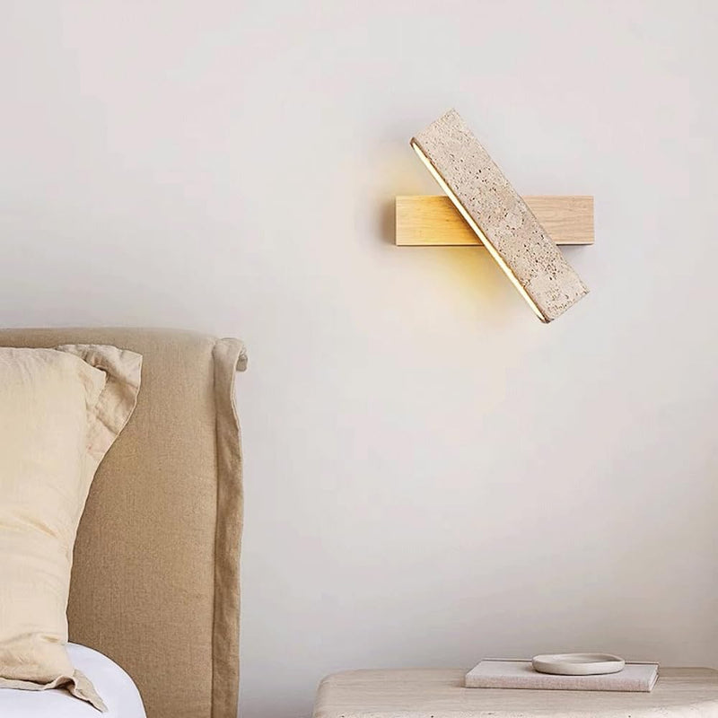 Travertine Wall Lamp