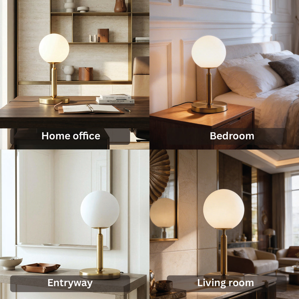 Nordic Brushed Table Lamp