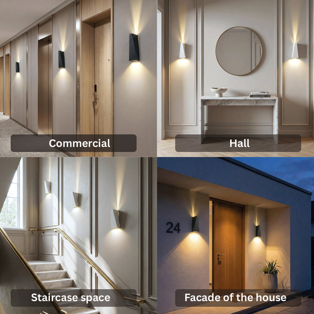 Sleek Waterproof Wall Lamp