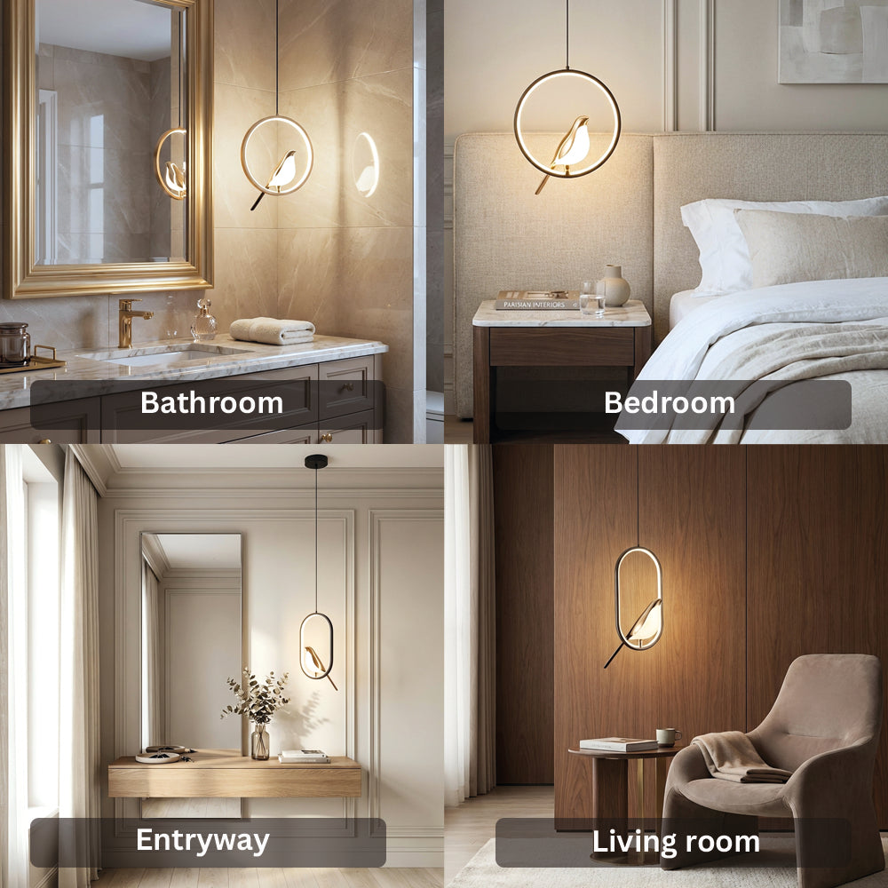 Nordic Luxury Creative Magpie Pendant Lights