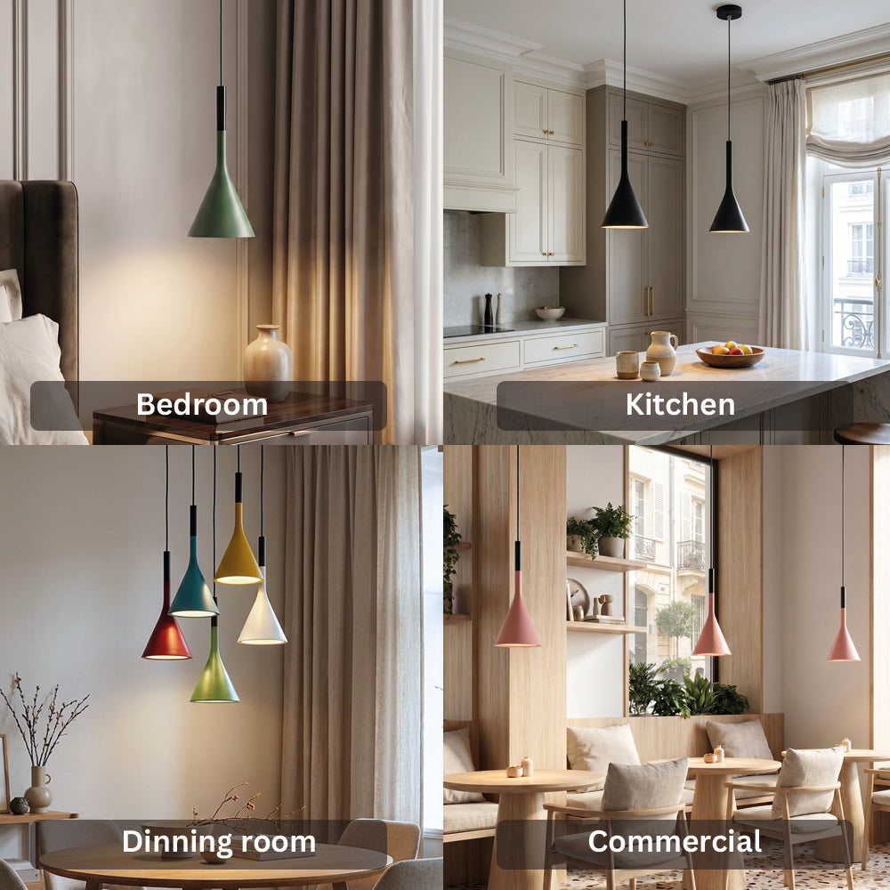 Nordic Simple Multicolor Pendant Lamp
