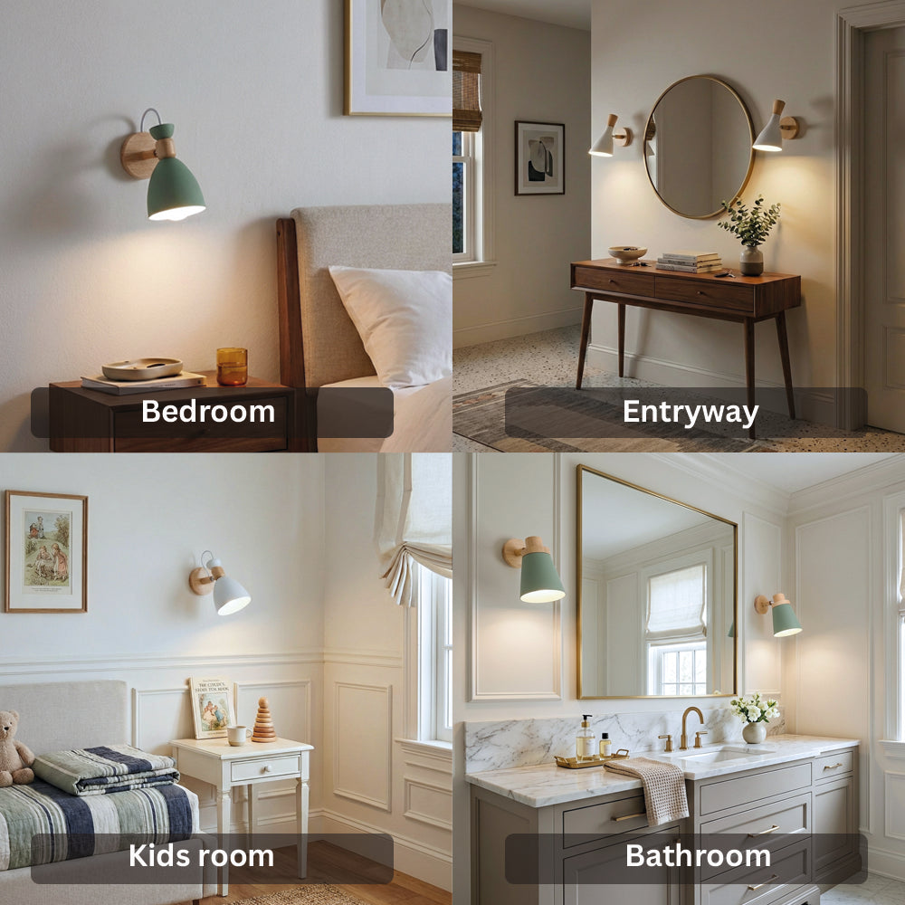 Multi Design Nordic Style Modern Bedside Wall Lights