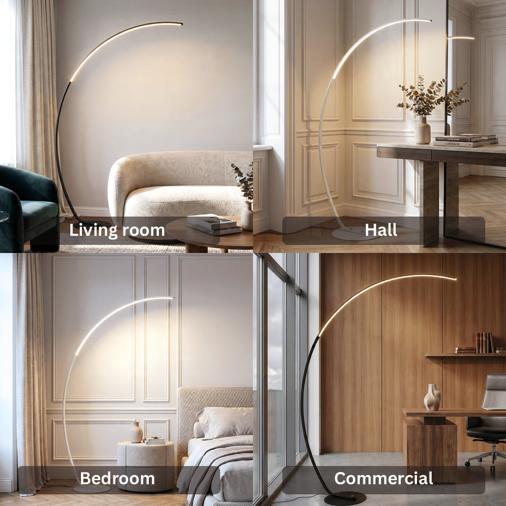 Nordic Arc Shape LED Floor Lamp