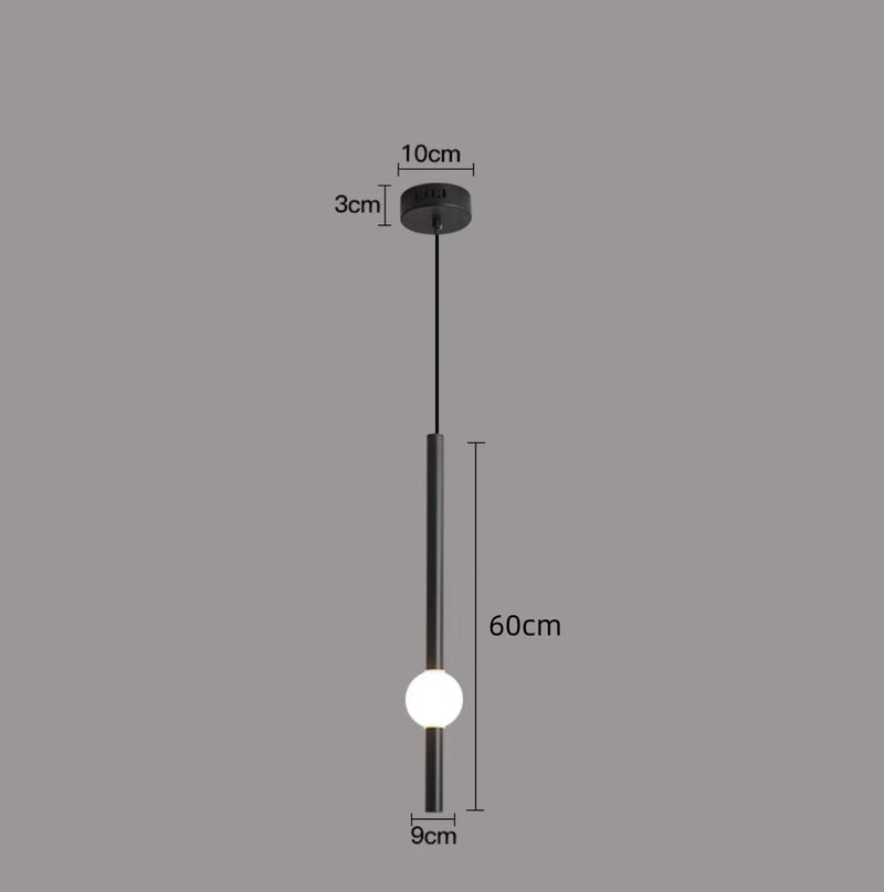 Modern Round Ball LED Pendant Light