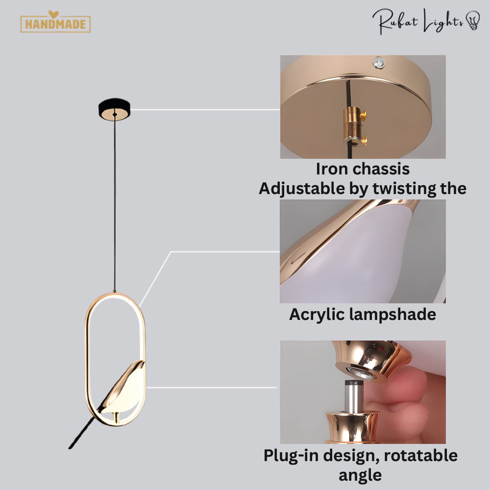 Nordic Luxury Creative Magpie Pendant Lights