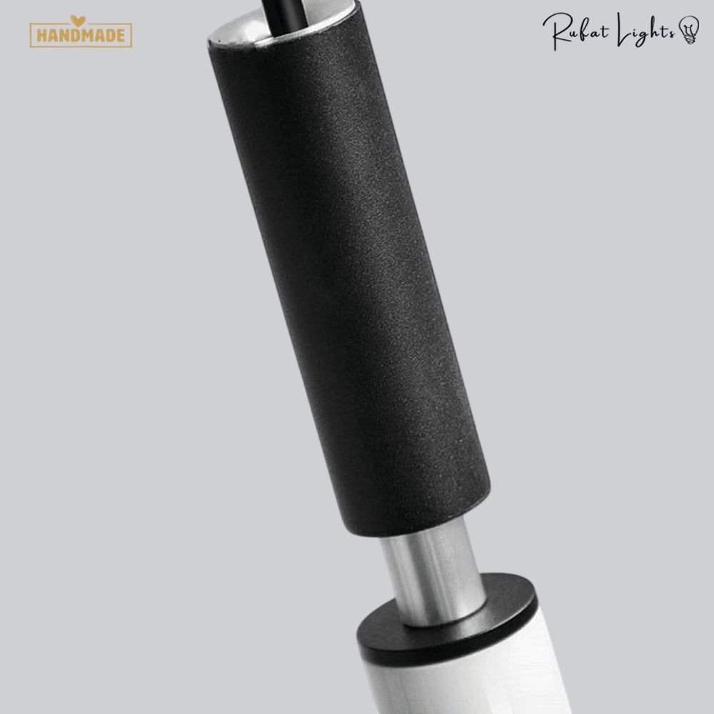 Sleek Modern Long Tube Pendant Light