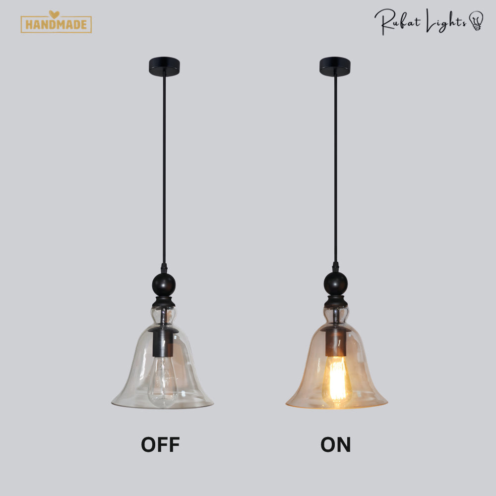 Vintage Creative Glass Bell Pendant Lighting