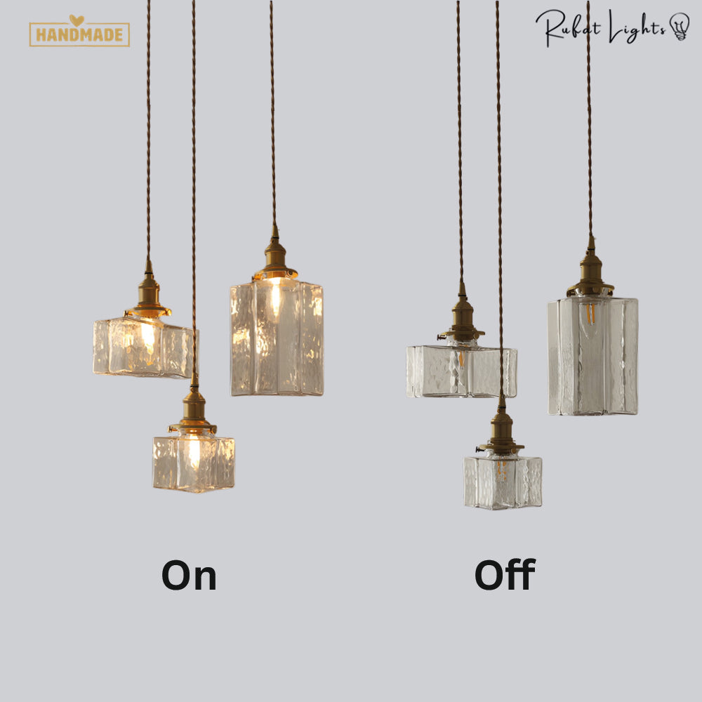 Elegance Glass Hanging Pendant Light