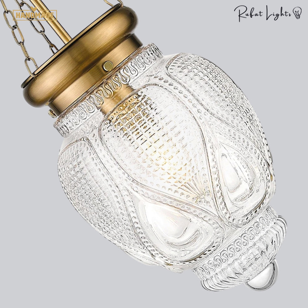 Vintage Glow Designer Glass Pendant Lights