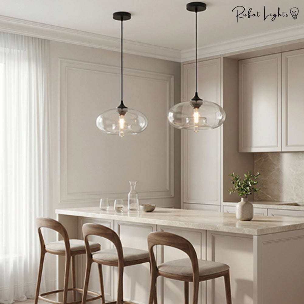 Chandelier Kúla Glass Ball - Pendant Light