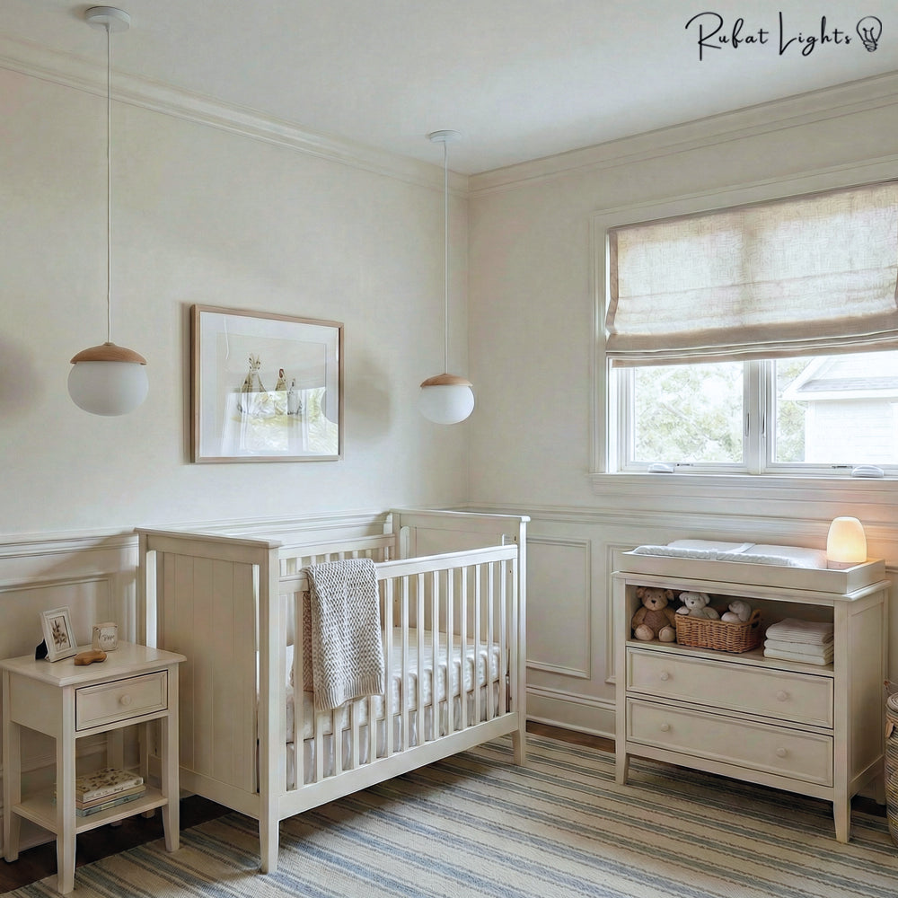 Glass Acorn Moon Pendant Lights