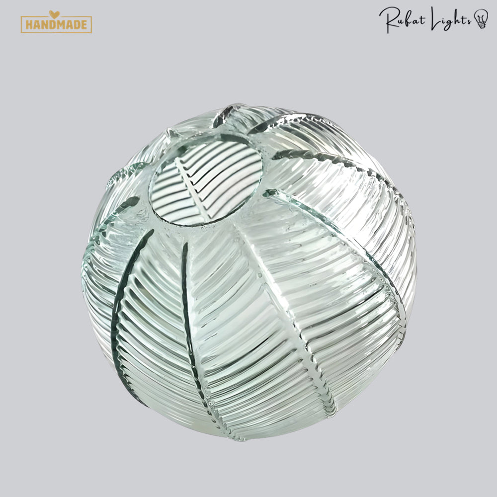 Contemporary Glass Patterned Pendant Lights