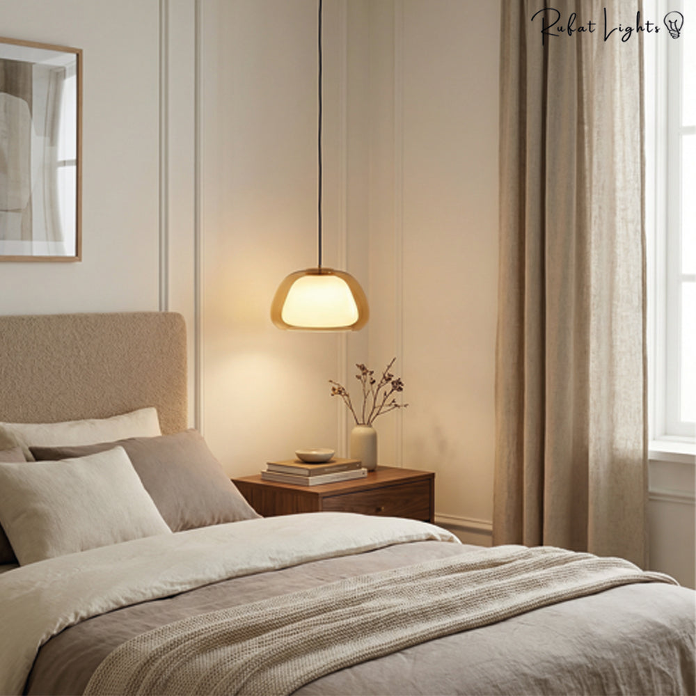 Denmark Design Double Glass Pendant Lamp