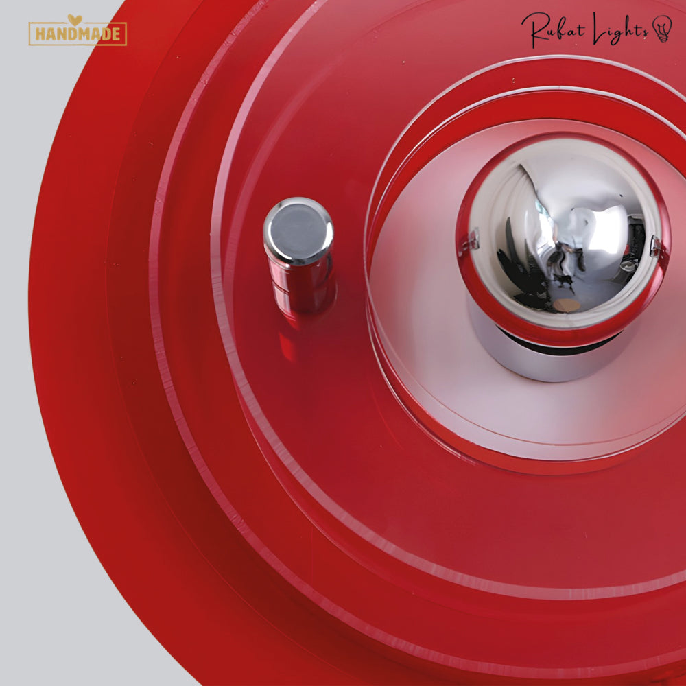 Colorful Layered Acrylic Glass Wall Light