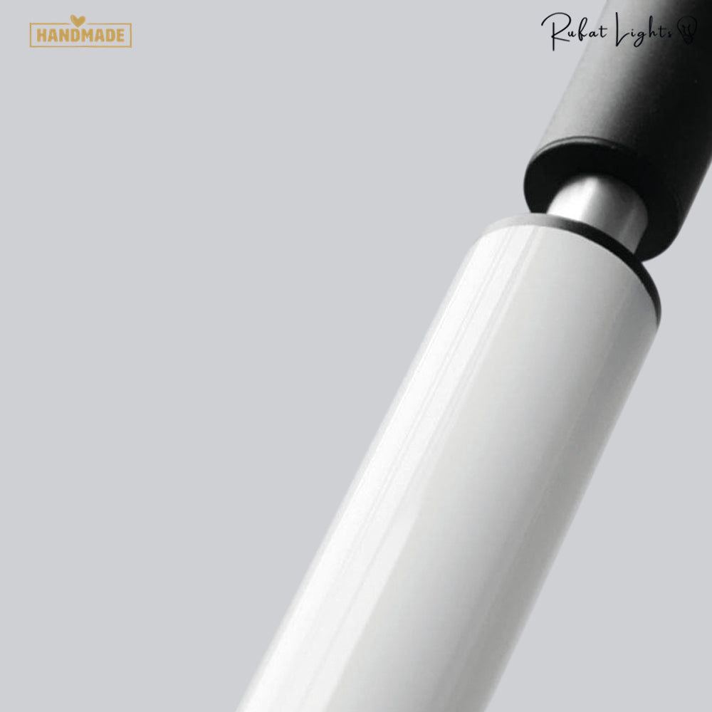 Sleek Modern Long Tube Pendant Light