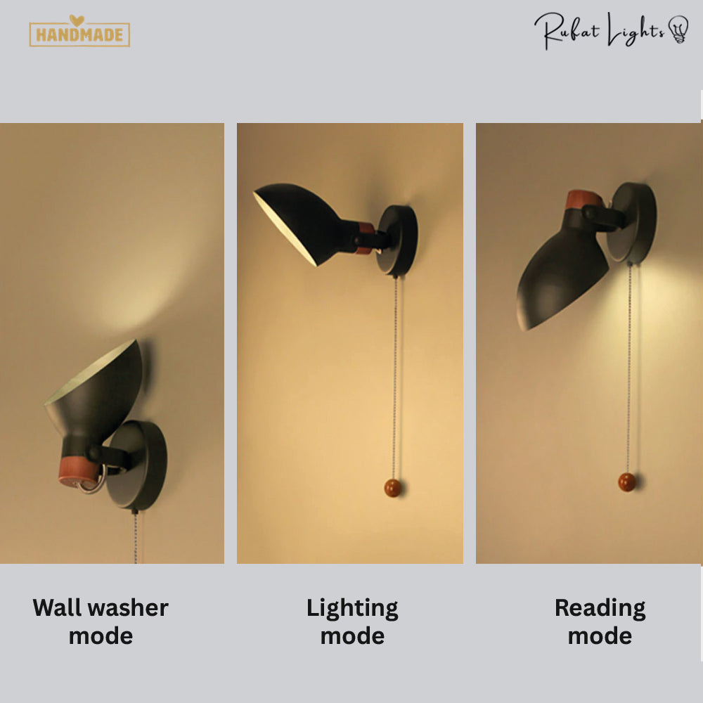 Switch Cord Wall-Mounted Reading Lamp