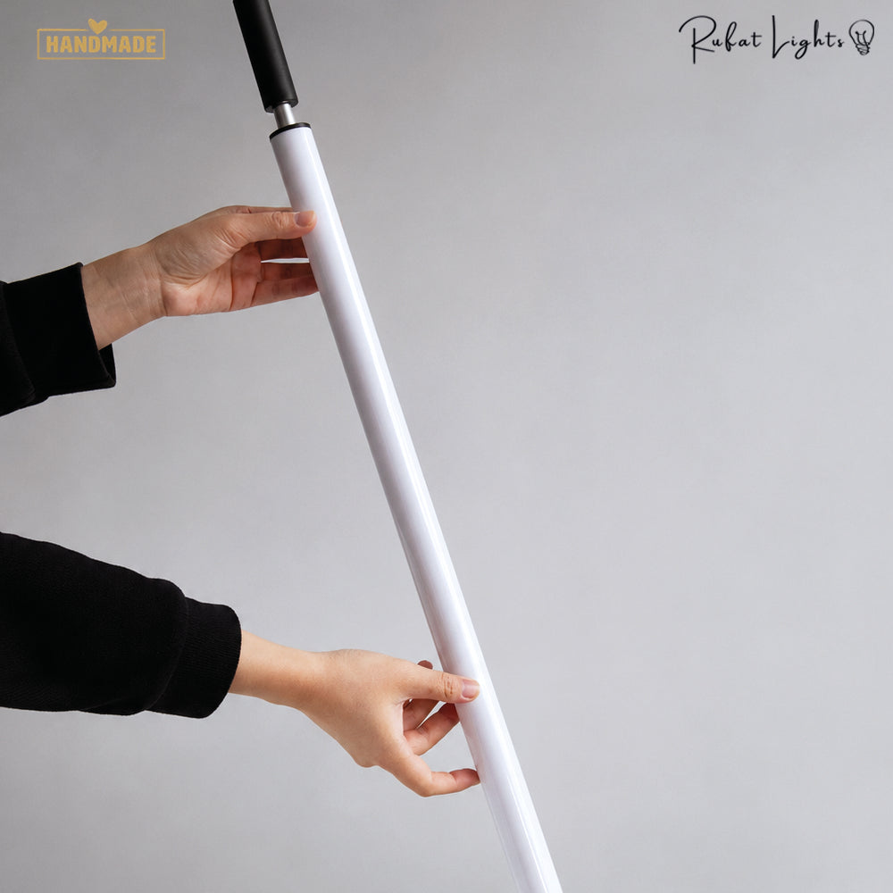 Sleek Modern Long Tube Pendant Light