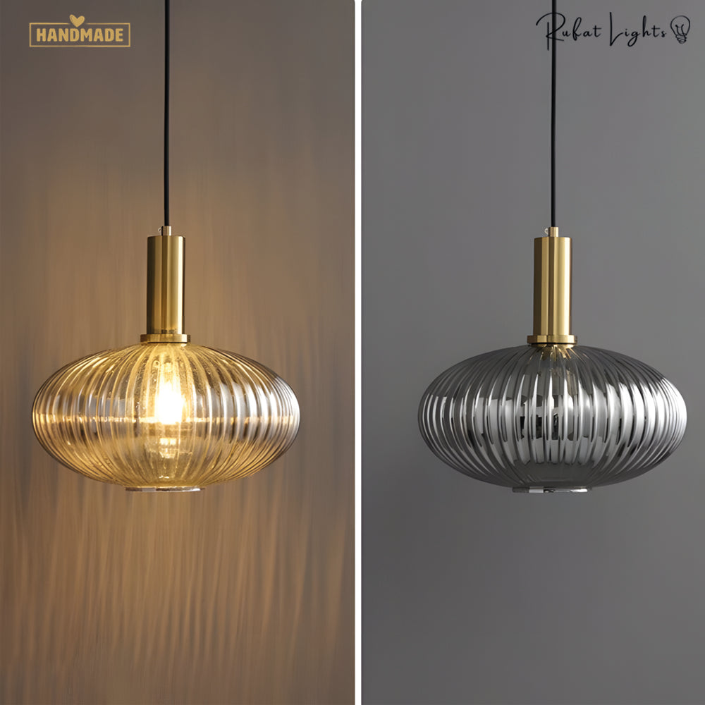 Gleam Textured Glass Pendant Light
