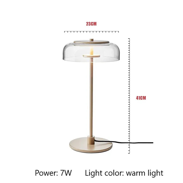 Modern Round Glass Pendent & Floor Lamp