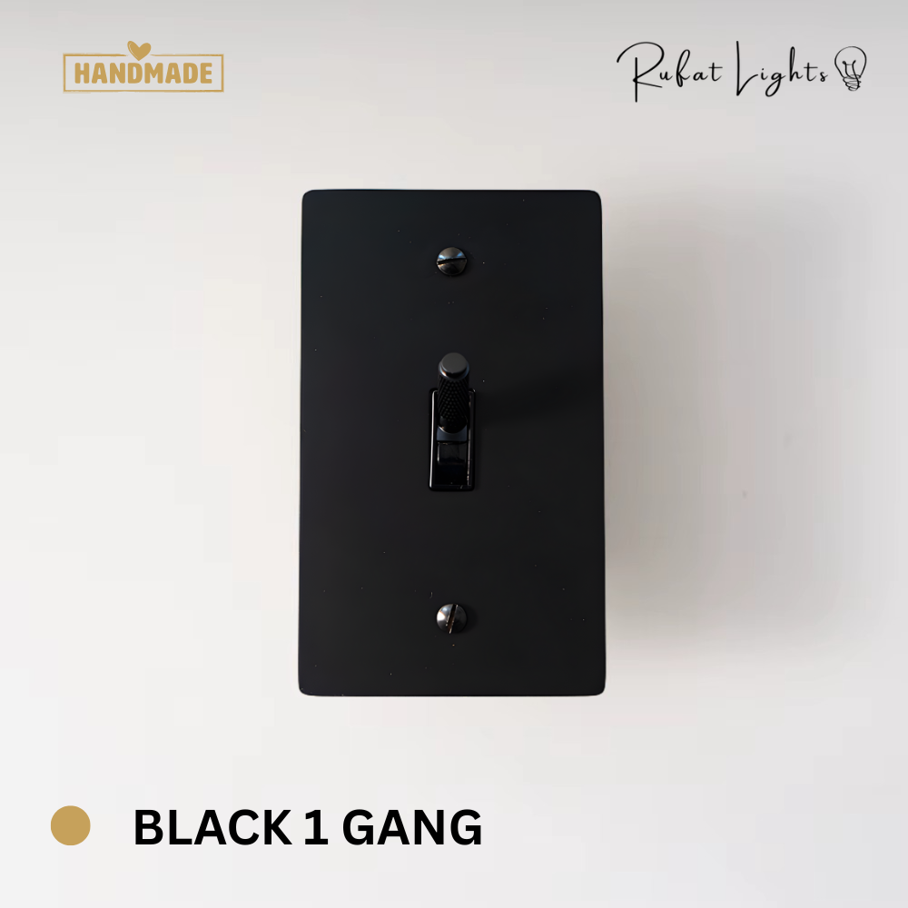 Solid Brass Toggle Switch