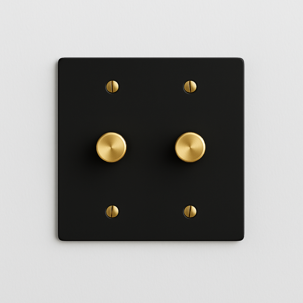 Solid Brass Dimmer Switch