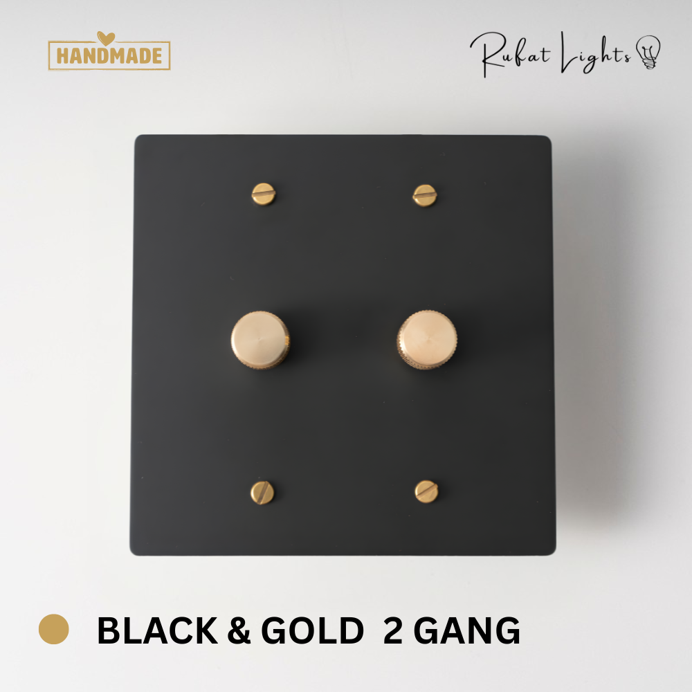 Solid Brass Dimmer Switch