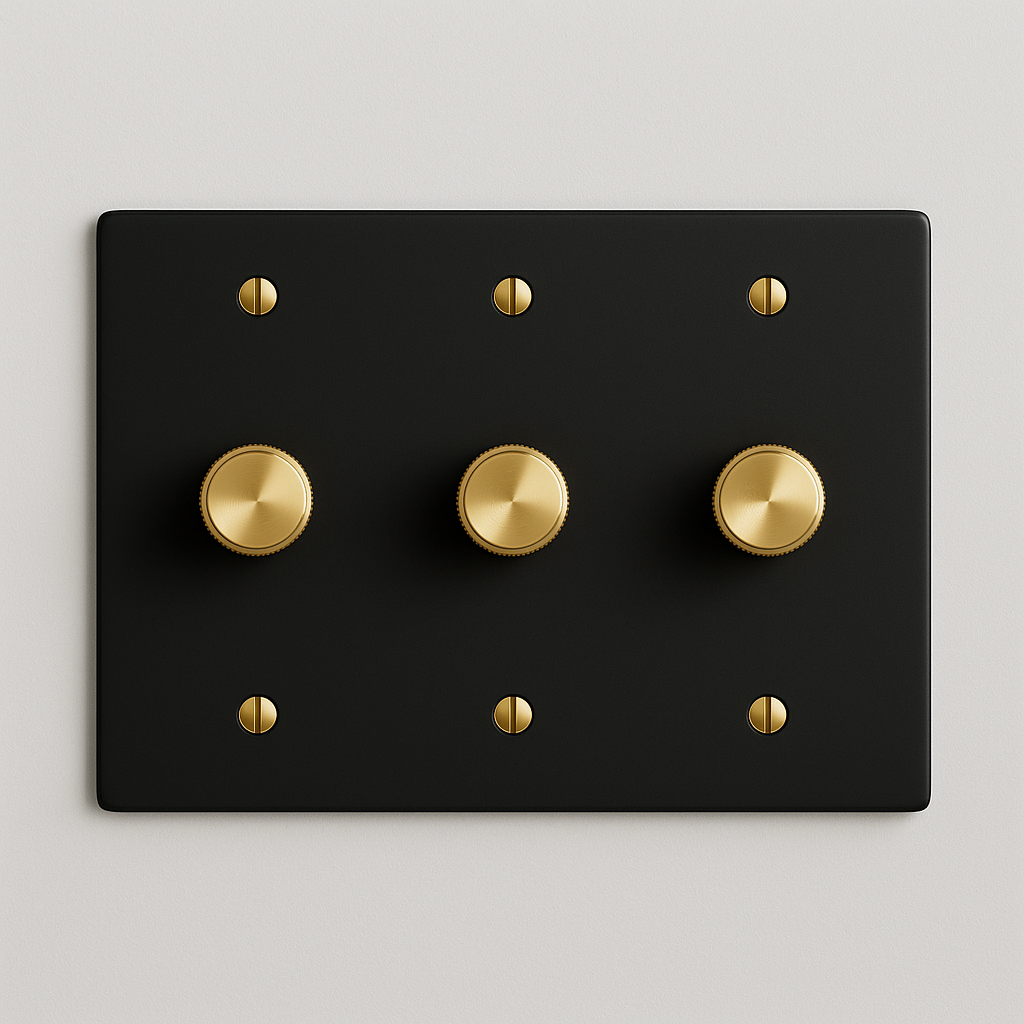 Solid Brass Dimmer Switch