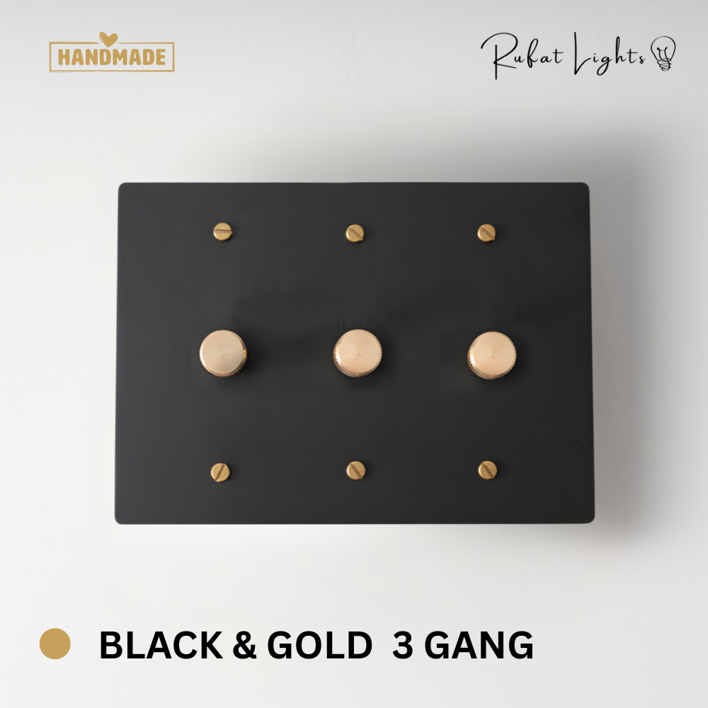 Solid Brass Dimmer Switch