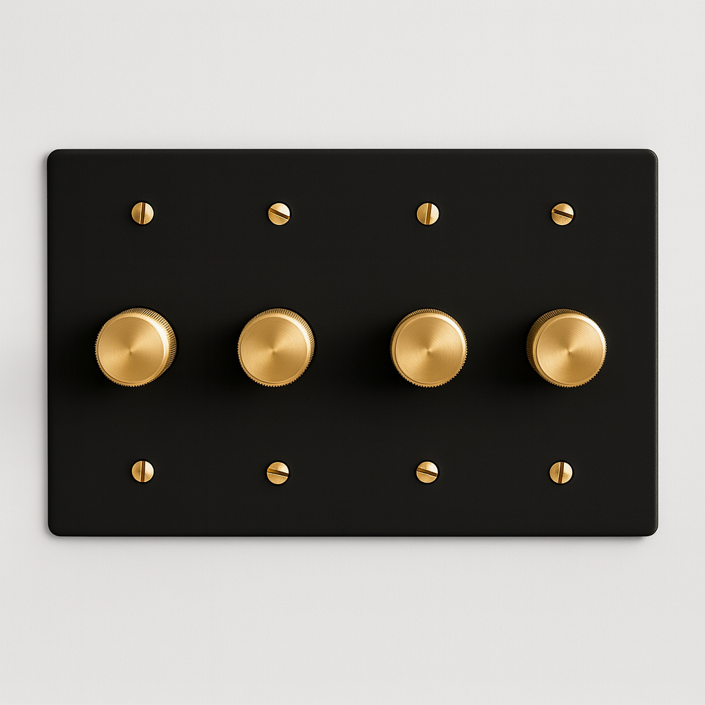 Solid Brass Dimmer Switch