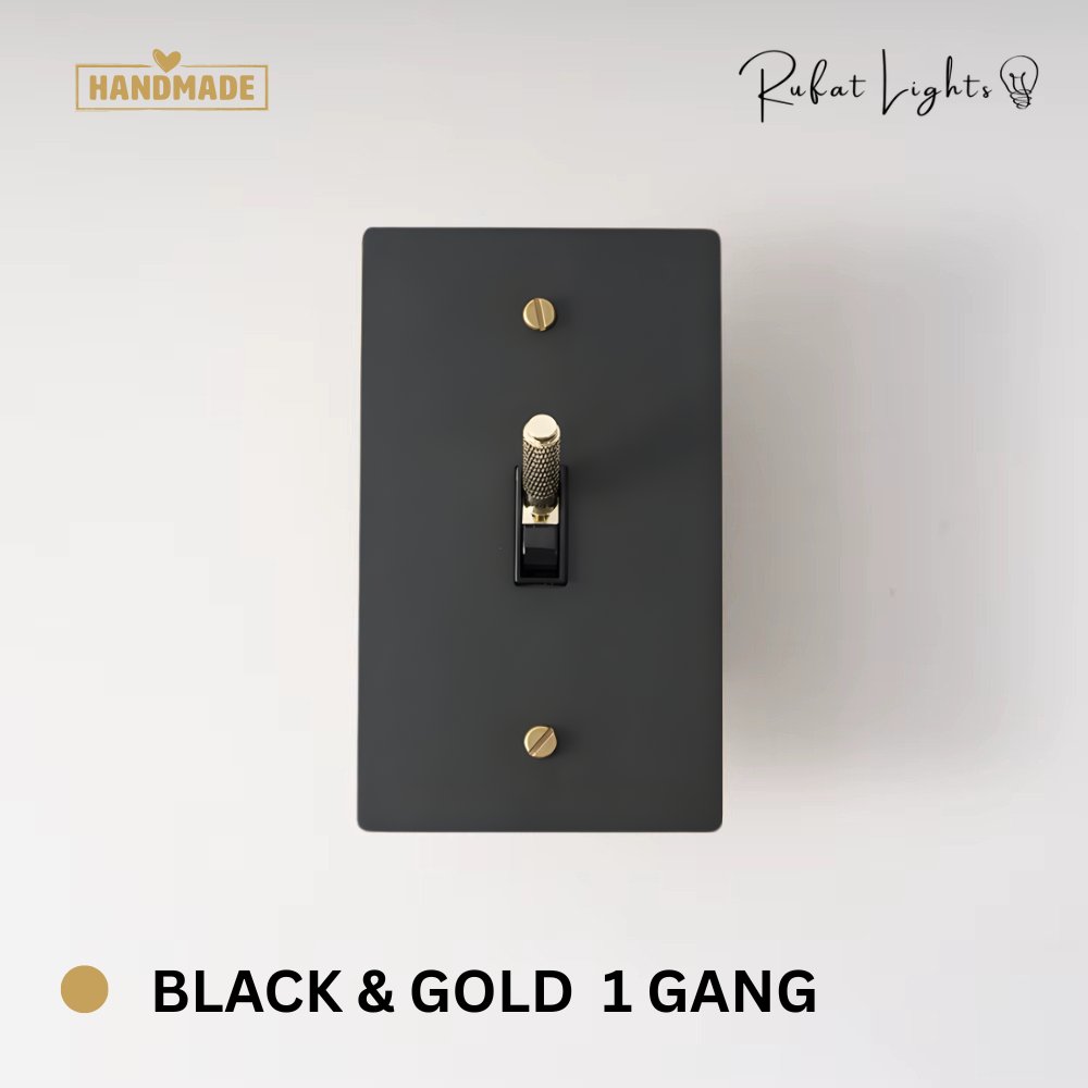 Solid Brass Toggle Switch