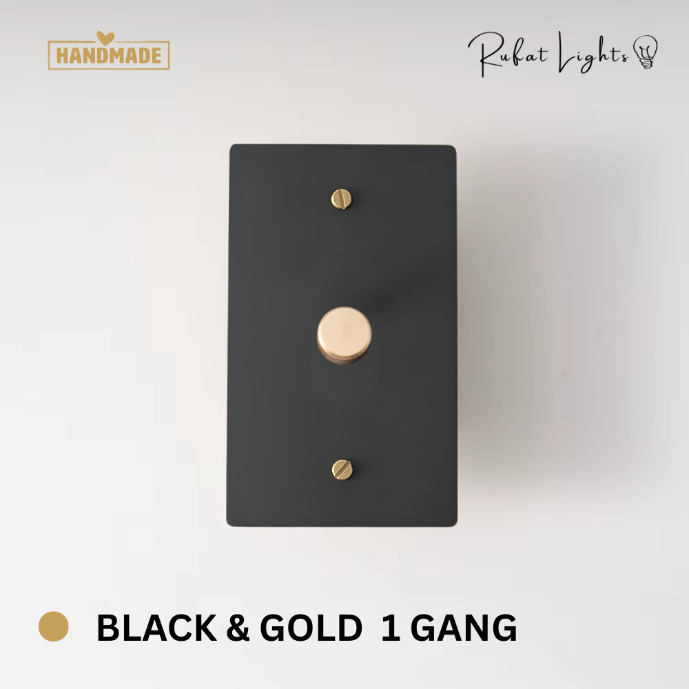 Solid Brass Dimmer Switch