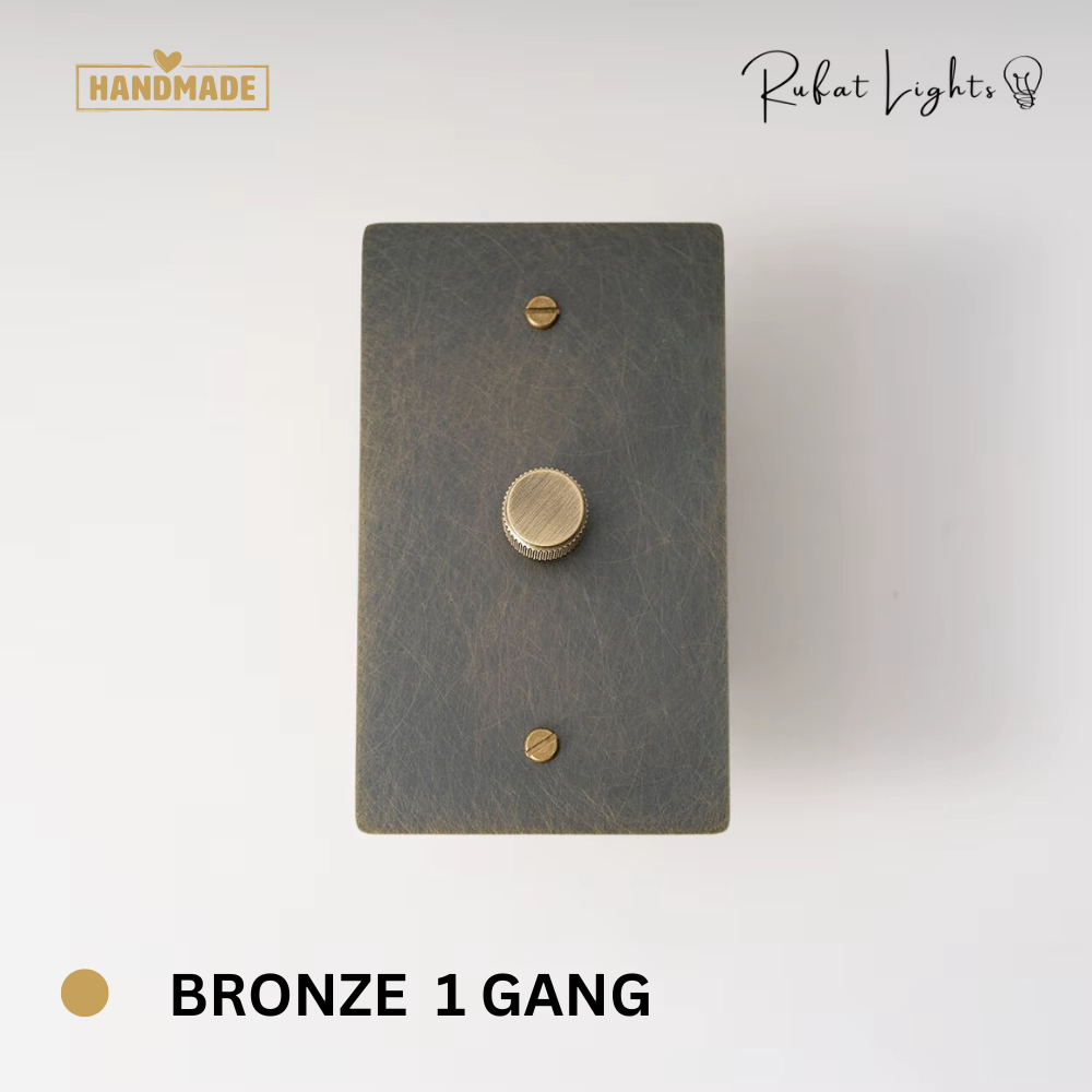 Solid Brass Dimmer Switch