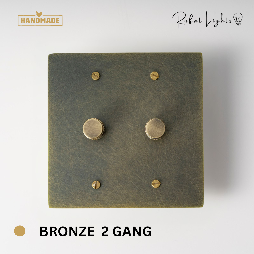 Solid Brass Dimmer Switch