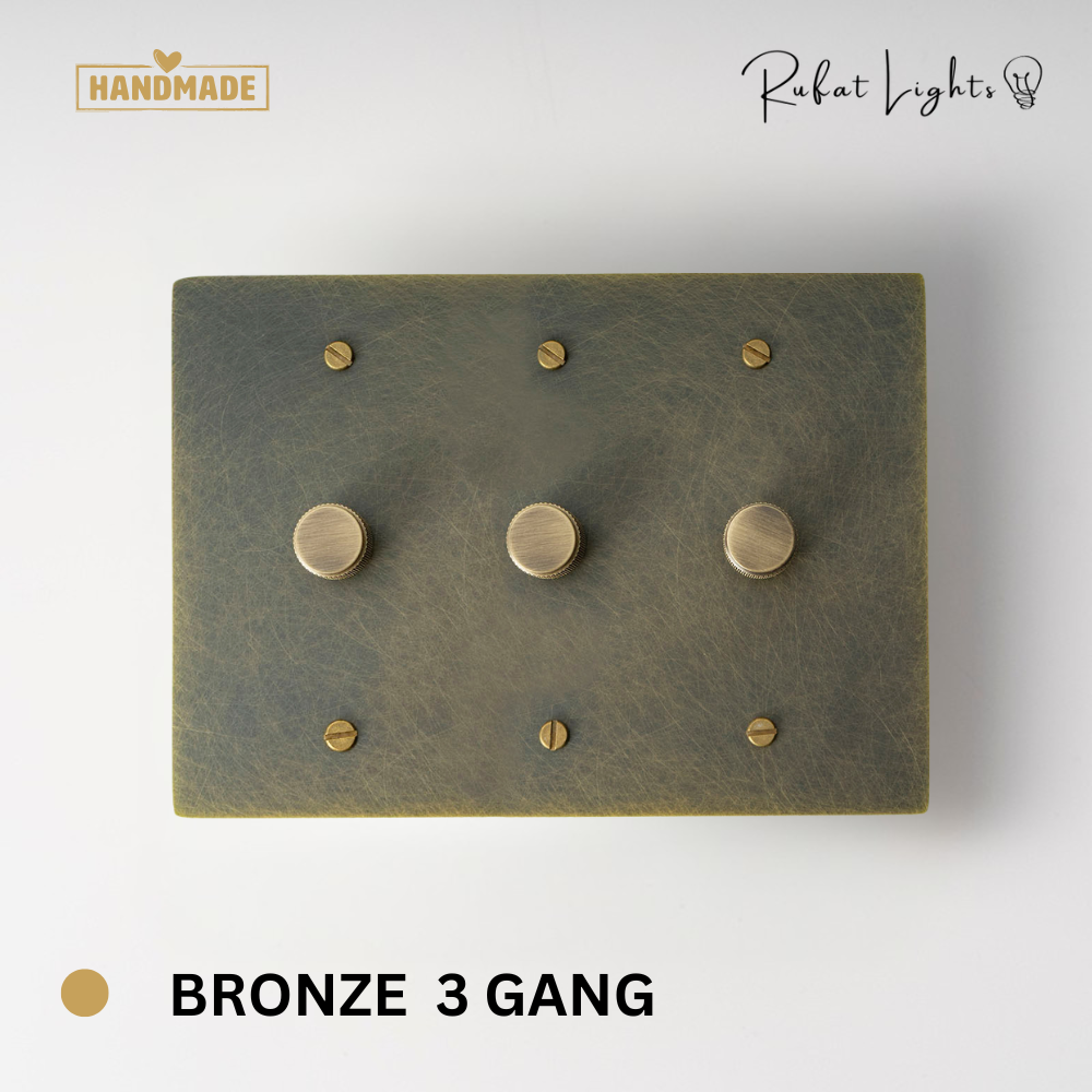 Solid Brass Dimmer Switch