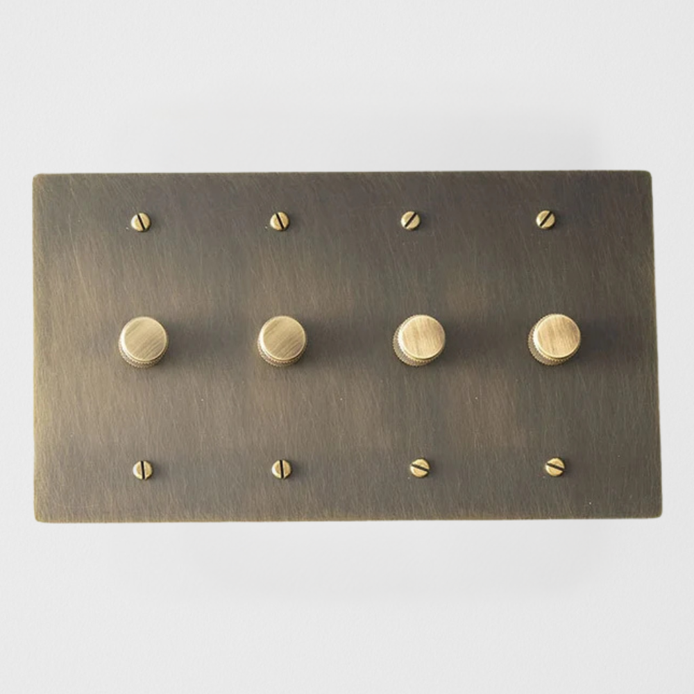 Solid Brass Dimmer Switch