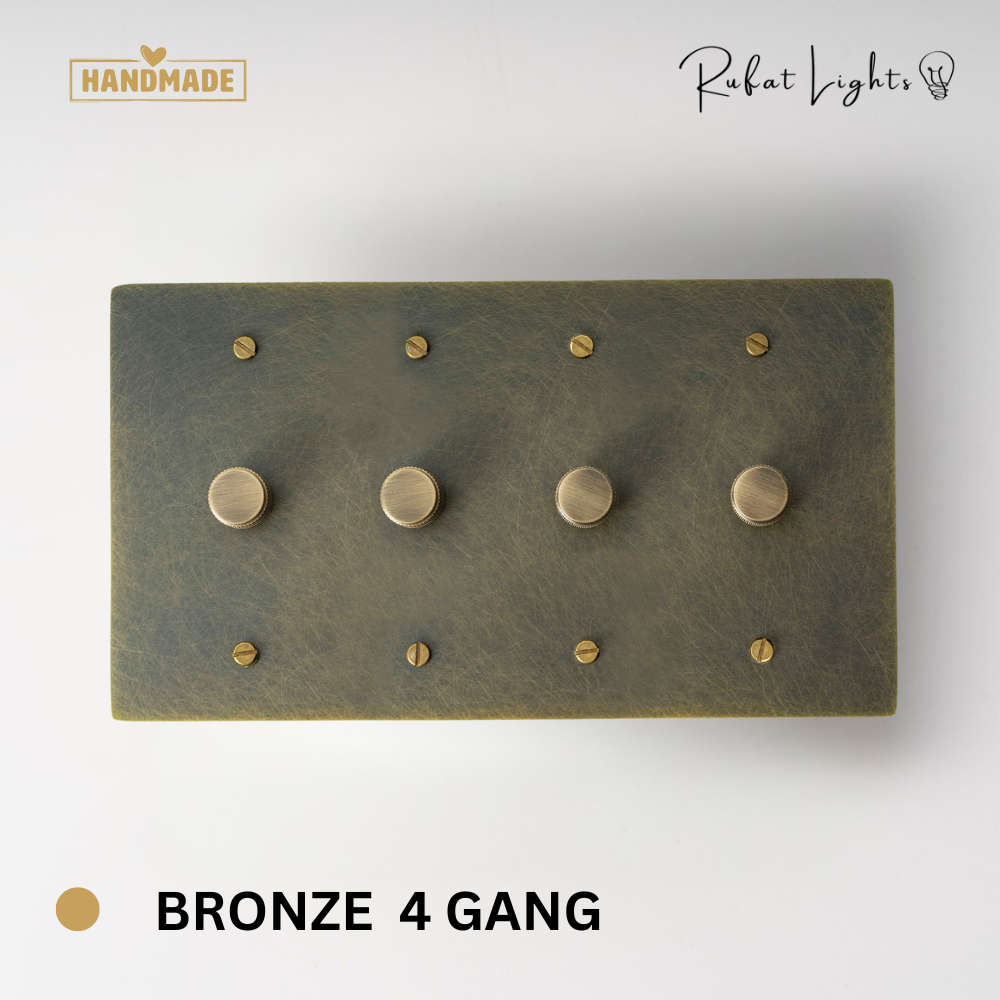 Solid Brass Dimmer Switch