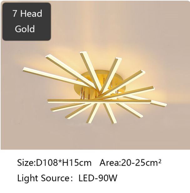 Modern LED Stick Ceiling Chandeliers