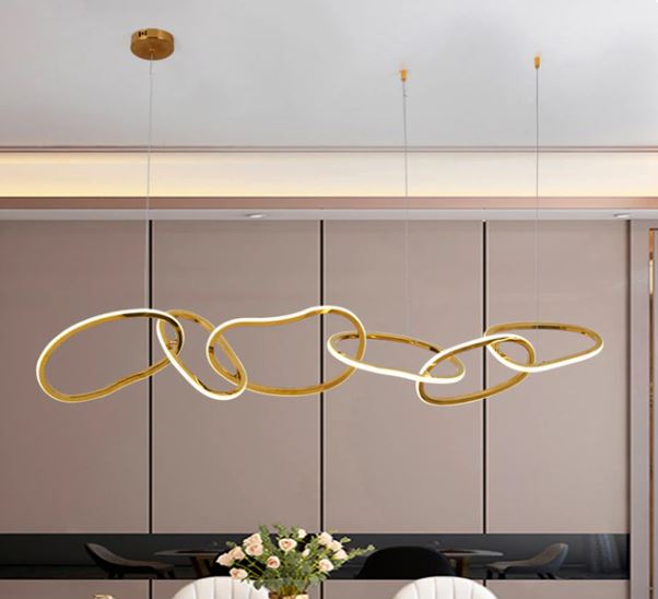 Luxury Stainless Steel Electroplated Chandeliers