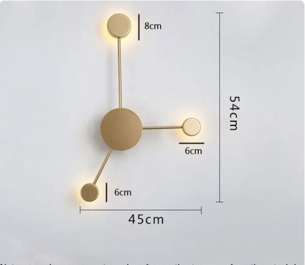 Nordic Minimalism 360 Rotation Long Wall Light