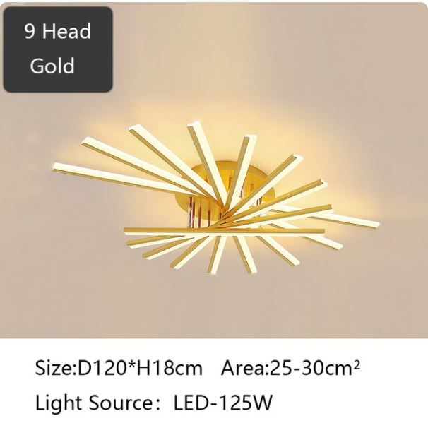 Modern LED Stick Ceiling Chandeliers