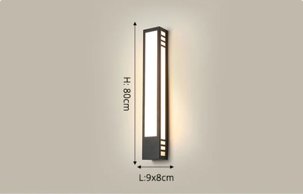 Modern Waterproof LED Outdoor Long Wall Light