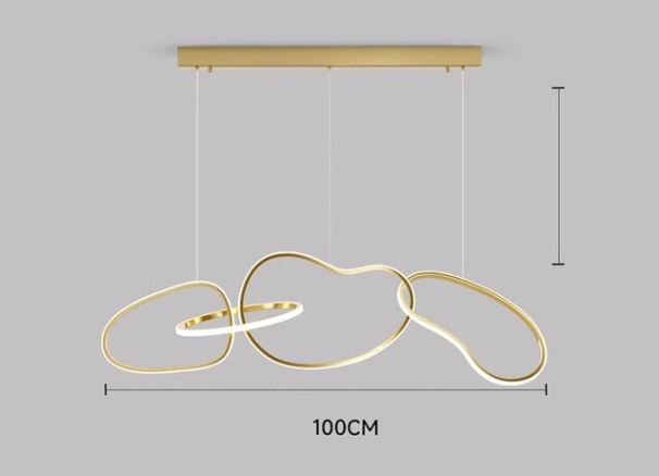 Luxury Stainless Steel Electroplated Chandeliers