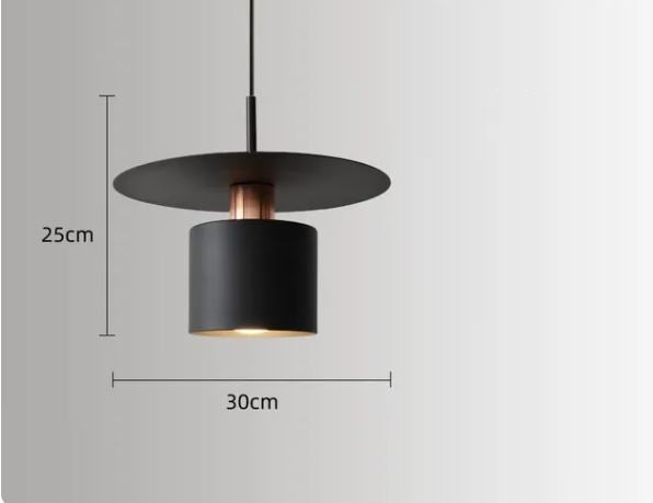 Minimalist Denmark Disk Round Pendant Light