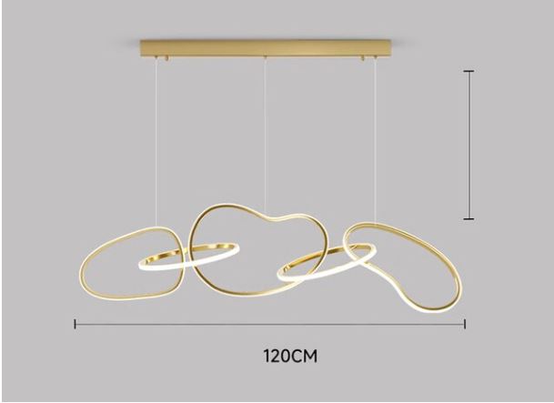 Luxury Stainless Steel Electroplated Chandeliers