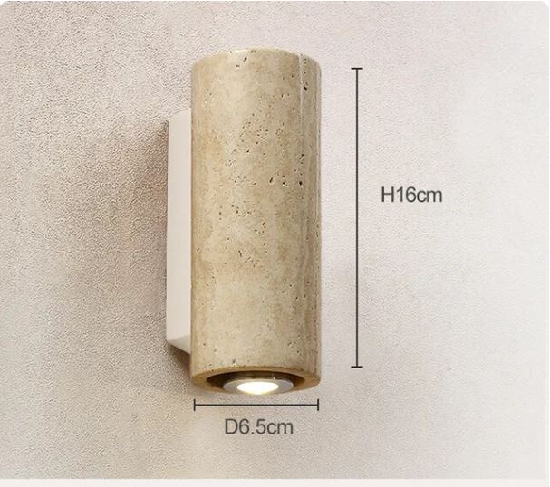 Vintage Japanese Wabi-sabi Waterproof Style Wall Lamp