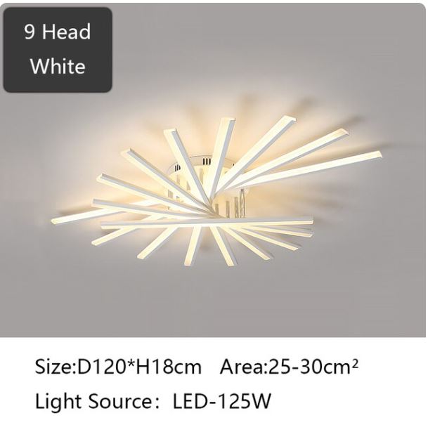 Modern LED Stick Ceiling Chandeliers