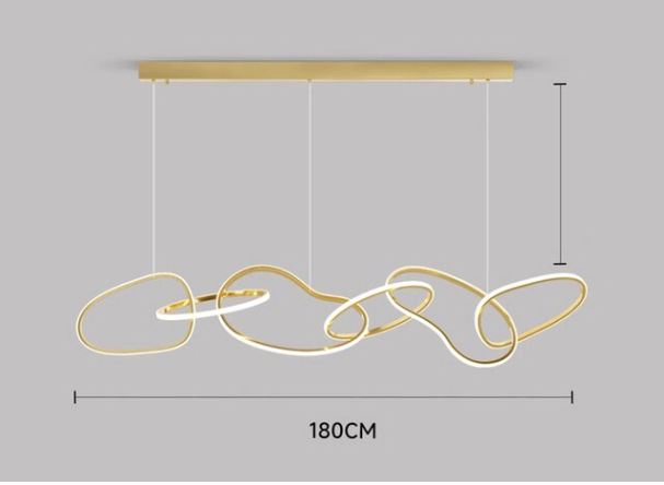 Luxury Stainless Steel Electroplated Chandeliers