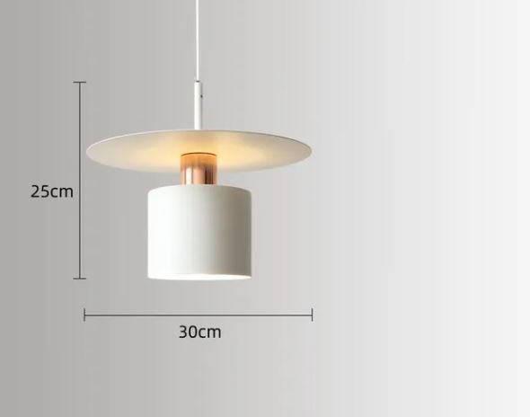 Minimalist Denmark Disk Round Pendant Light